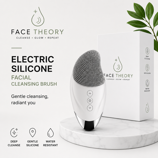Face Theory™ Electric Silicone Facial Cleansing Brush